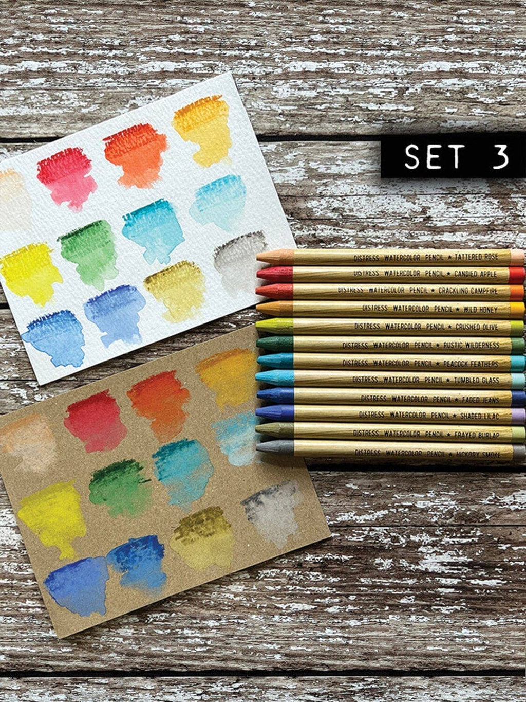 Tim Holtz Distress® Watercolor Pencils Set 3