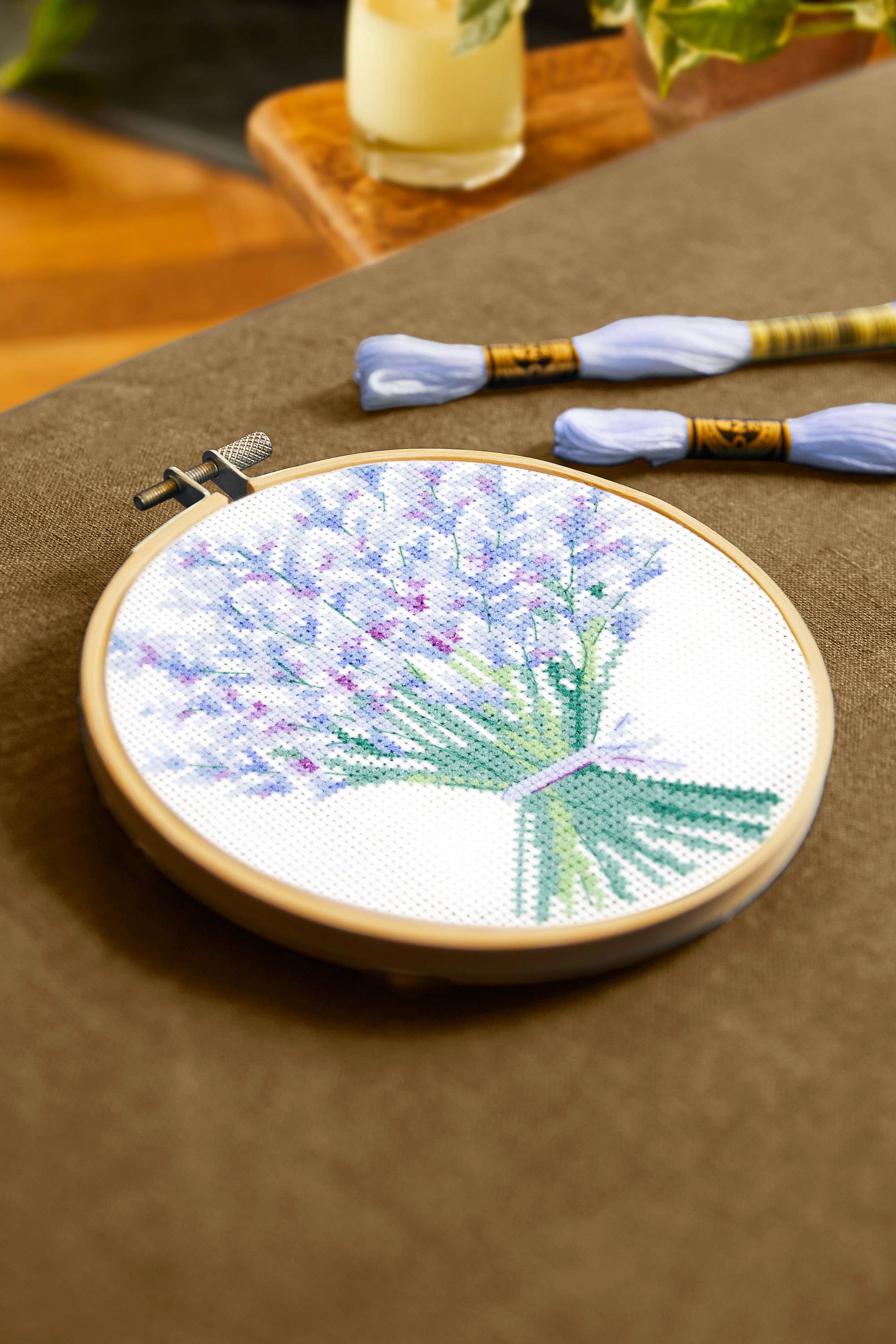 Cross Stitch Kit - Lavender