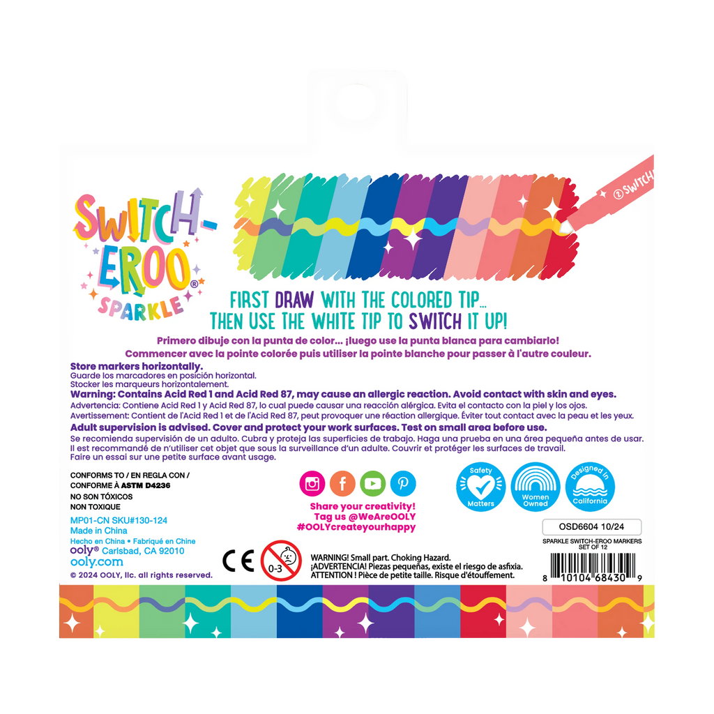 Switch-eroo!: Sparkle Color-Changing Markers