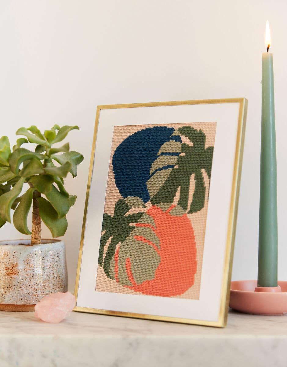 Botanical Needlepoint Kit