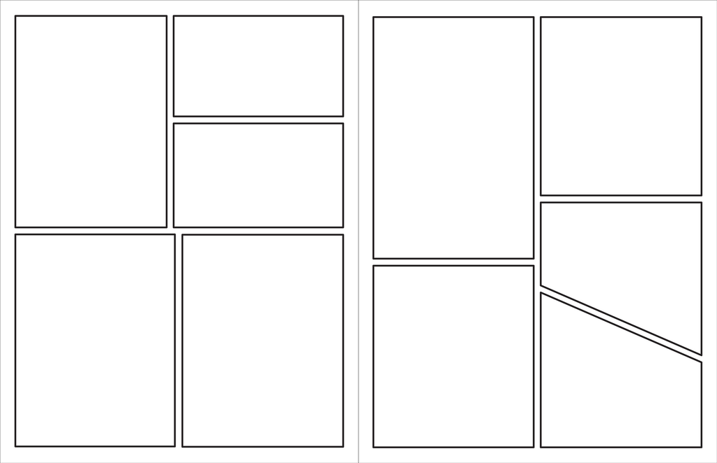 Blank Comic Book