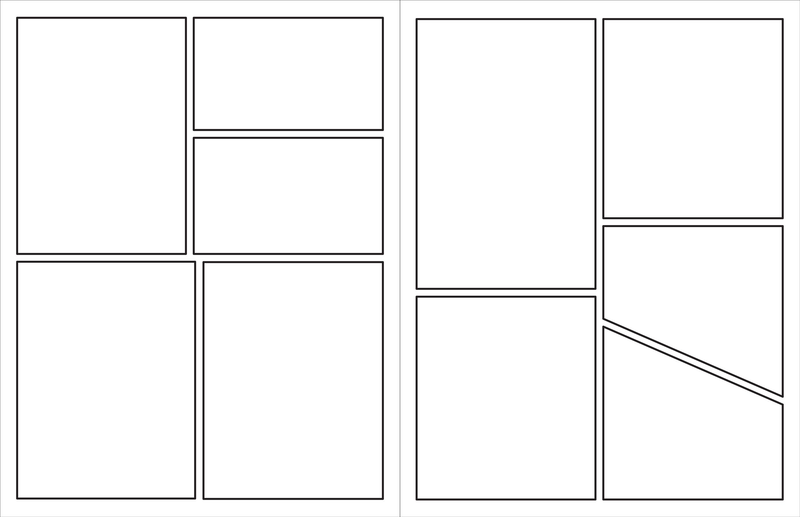Blank Comic Book