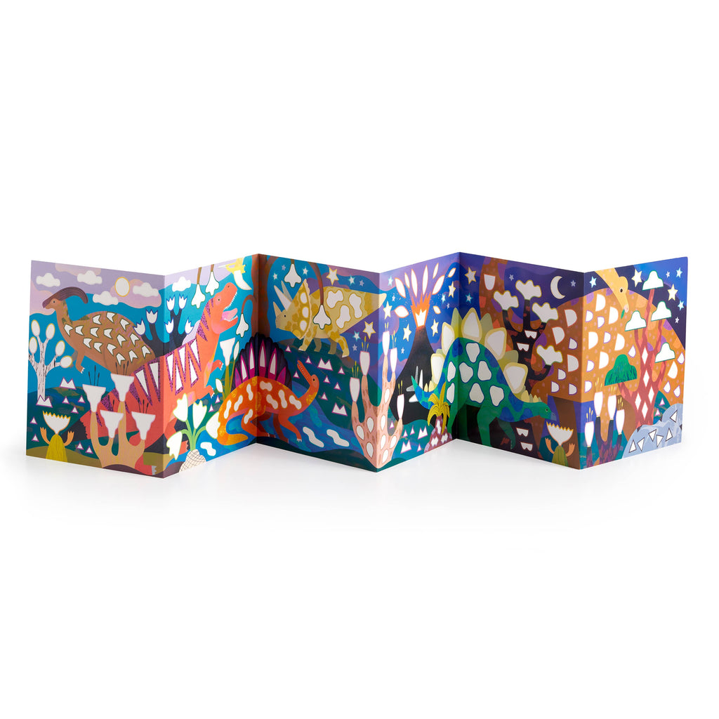 Dinosaur Sticker Sparkle Poster Activity Kit