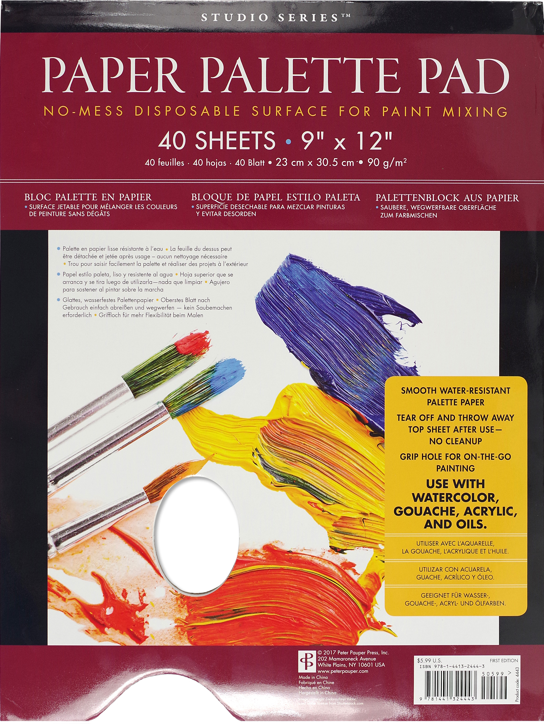Studio Series Paper Palette Pad