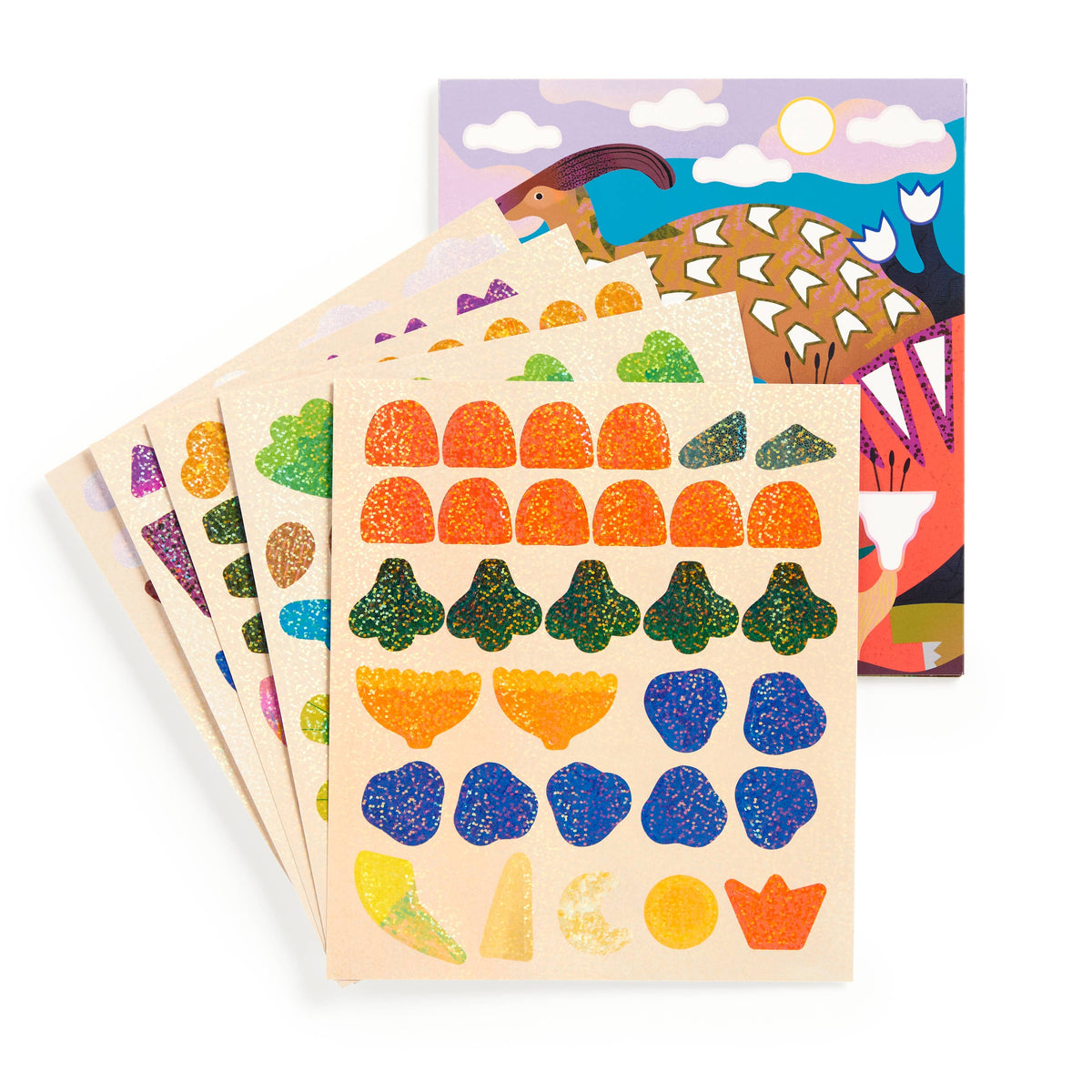 Dinosaur Sticker Sparkle Poster Activity Kit