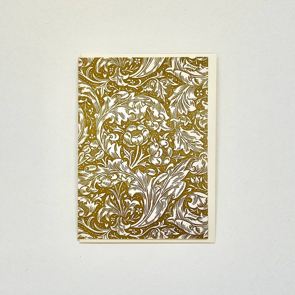 Bachelor Buttons - William Morris Notecards