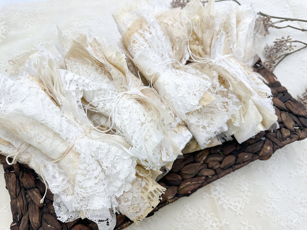 Vintage Lace Pack for Art and Textile Crafts
