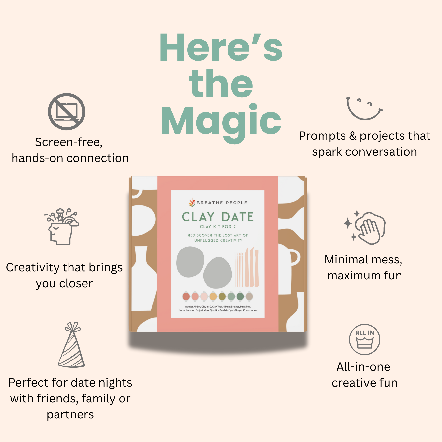 Deluxe Clay Date Activity Kit