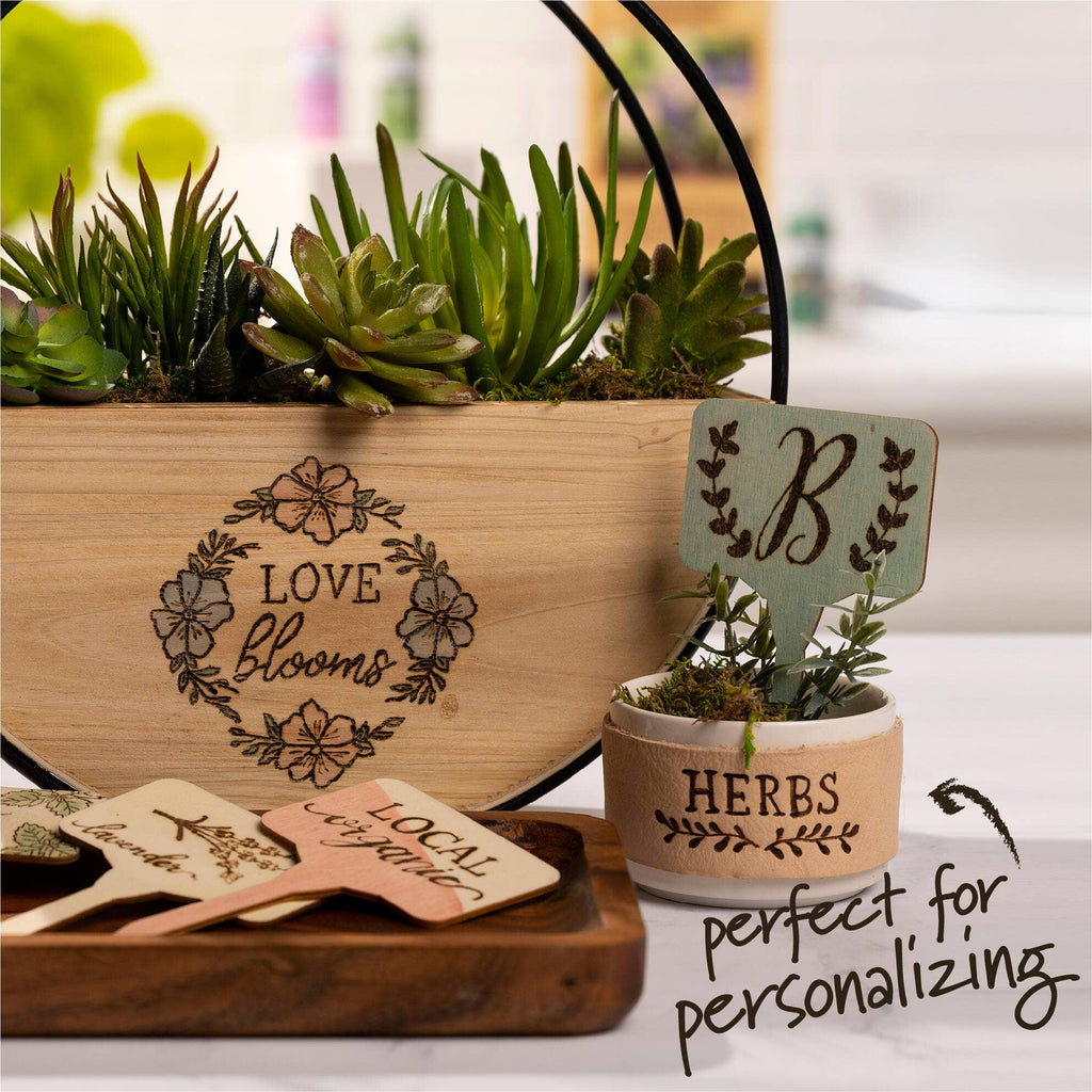 Wood Burning Pattern Sheets 5-Piece