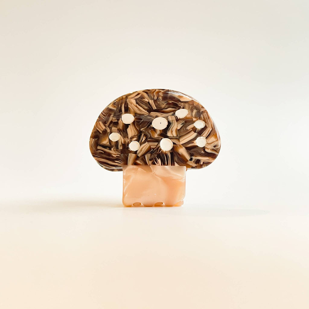 Mushroom Claw Clip - Small