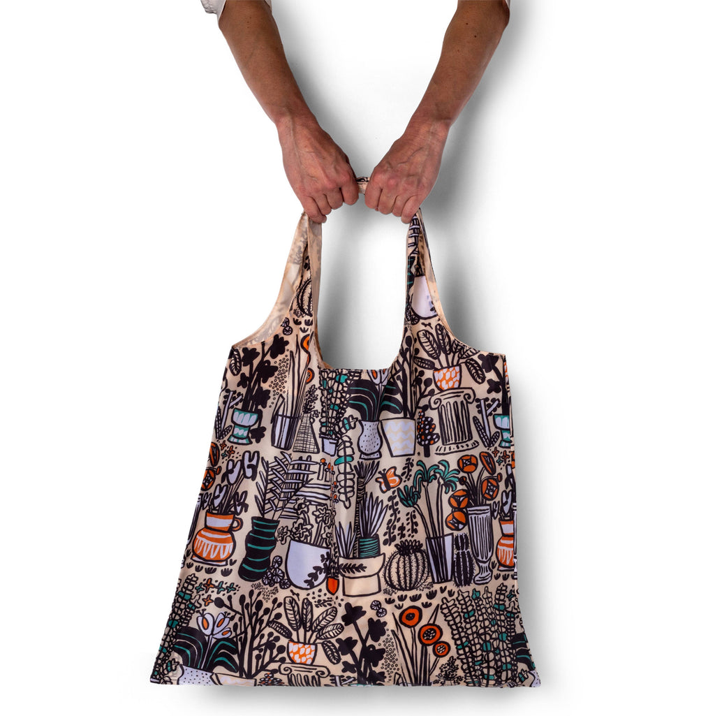 Art Sack Reusable Tote- Garden