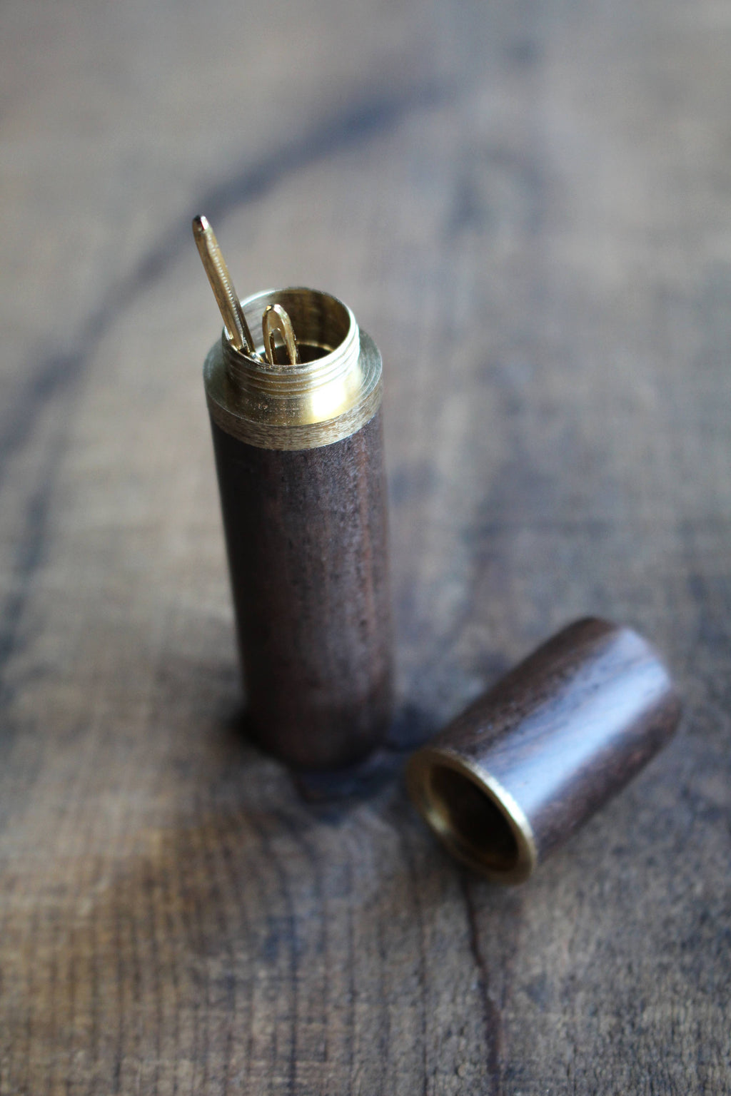 Wooden Needle Case