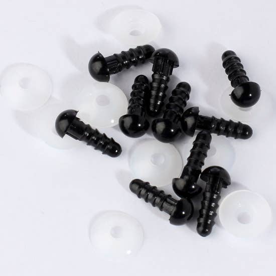 Black Craft Eyes with Washer