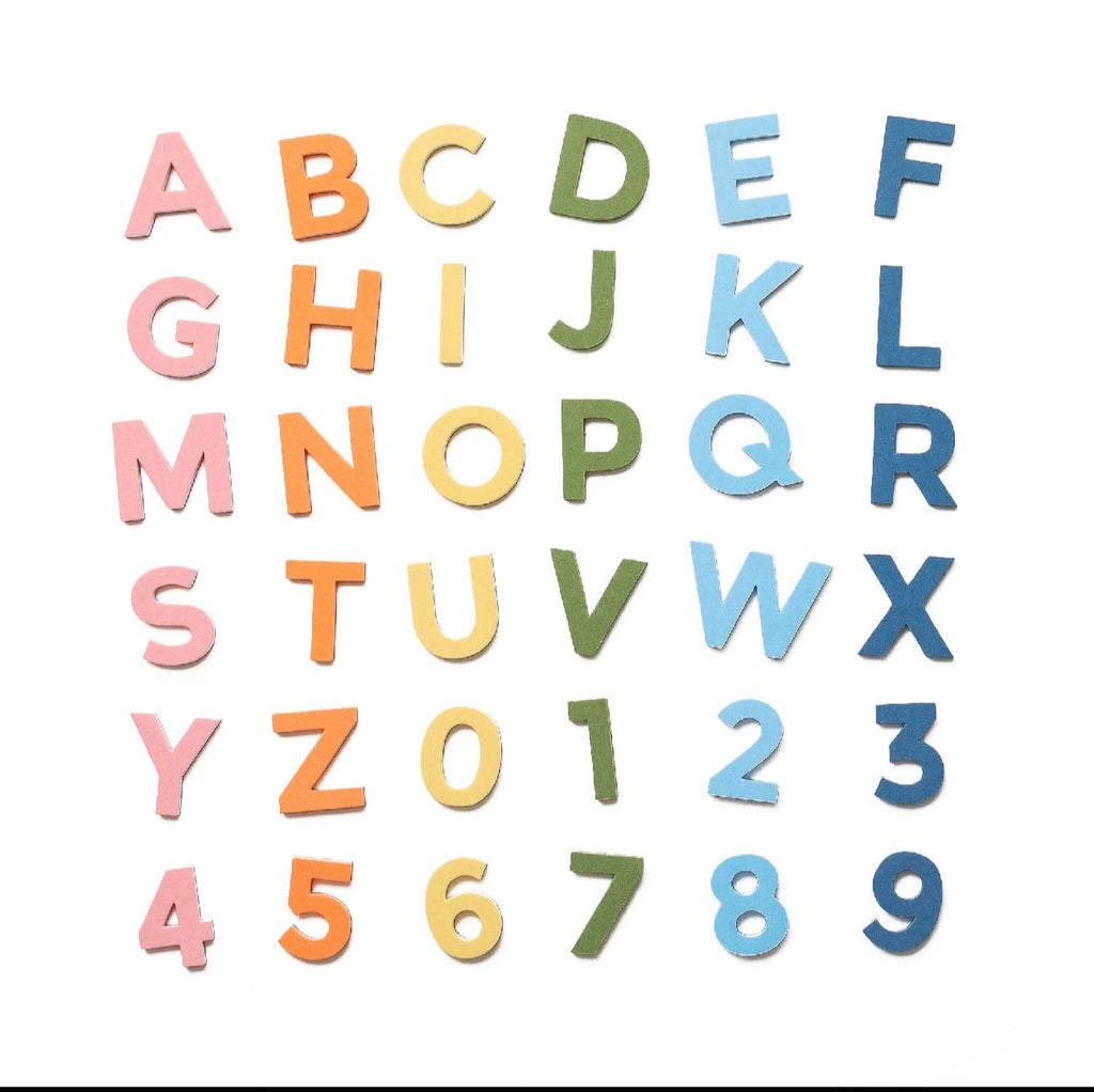 2" 36pc Magnetic Letters