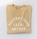 Mineral Washed Tee- Toast