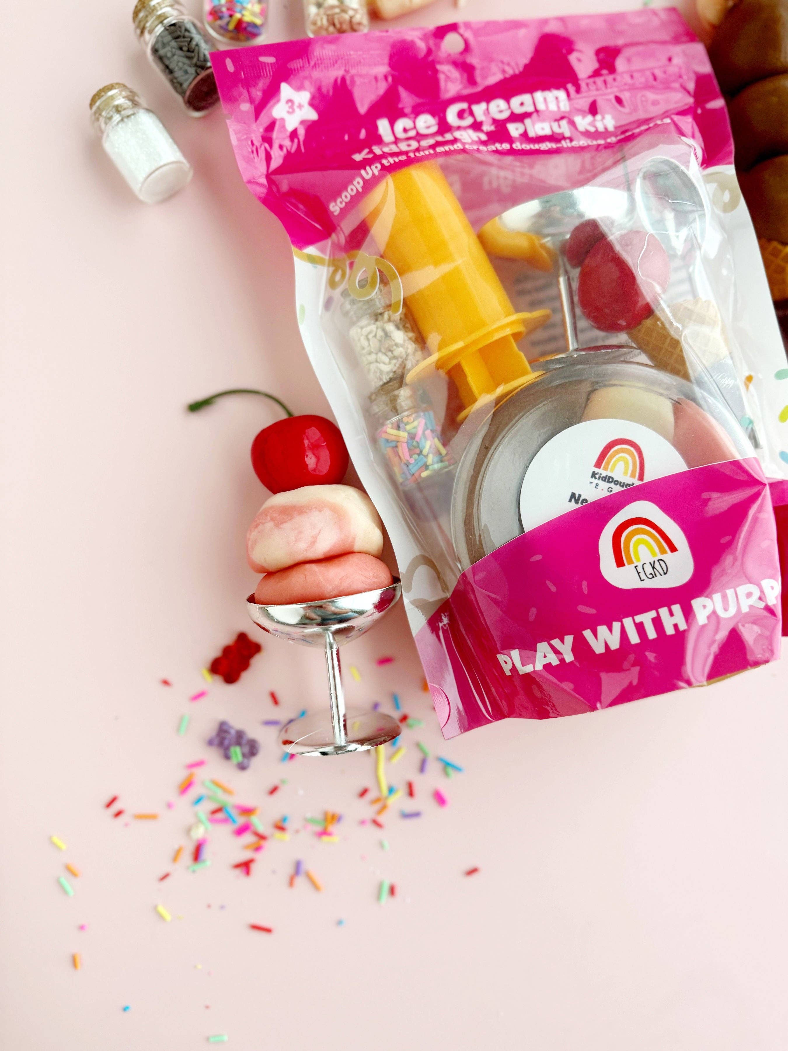 Ice Cream Sundae KidDough Play Kit