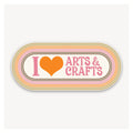 Arts & Crafts Love Sticker