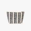 Hand Block Printed Waterproof Pouch - Fern