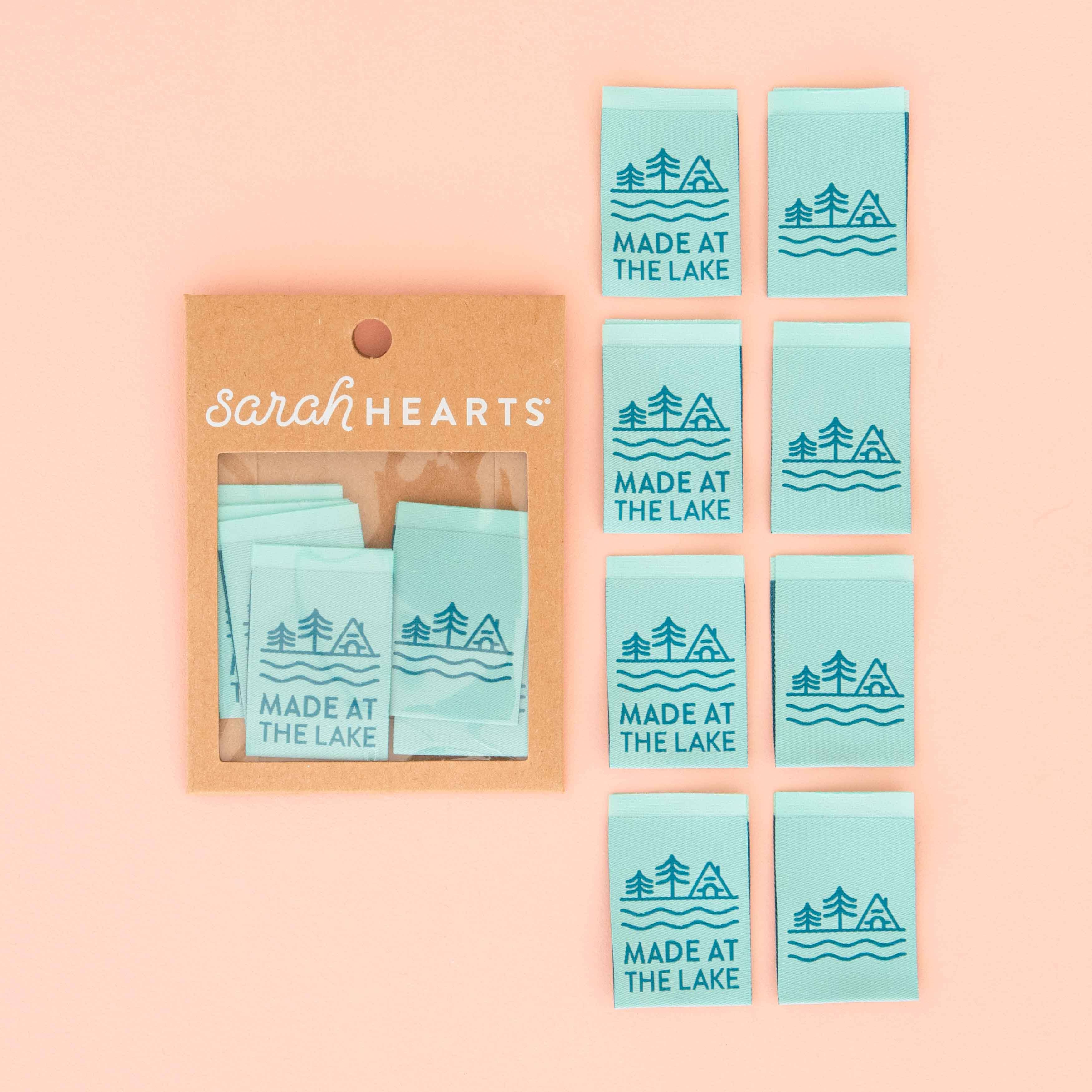 Made at the Lake Woven Sewing Label- 8count