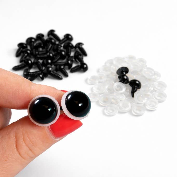 Black Craft Eyes with Washer