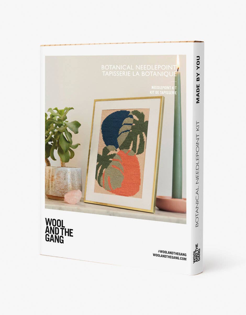 Botanical Needlepoint Kit