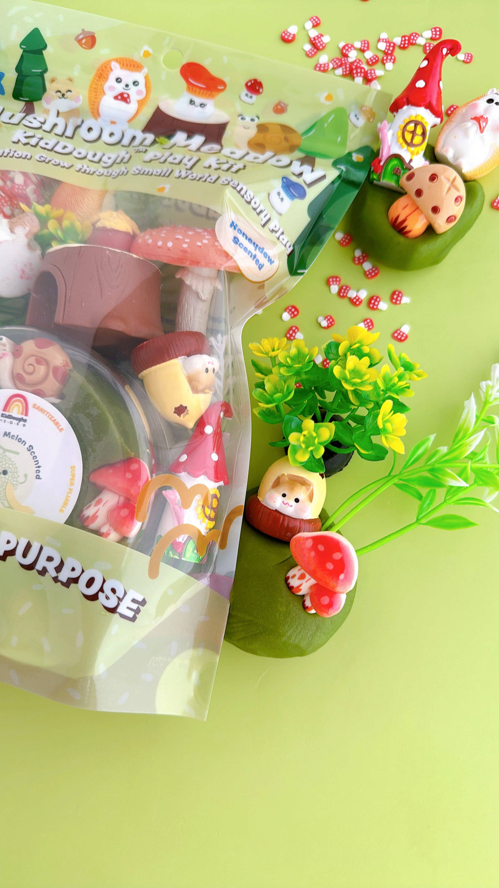 KidDough Play Kit- Mushroom Meadow
