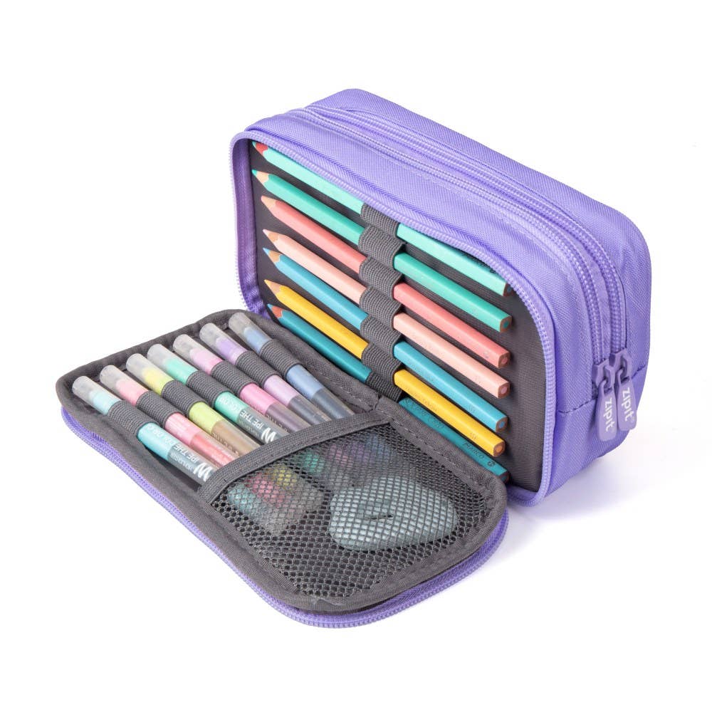 ZIPIT Half & Half Pencil Case