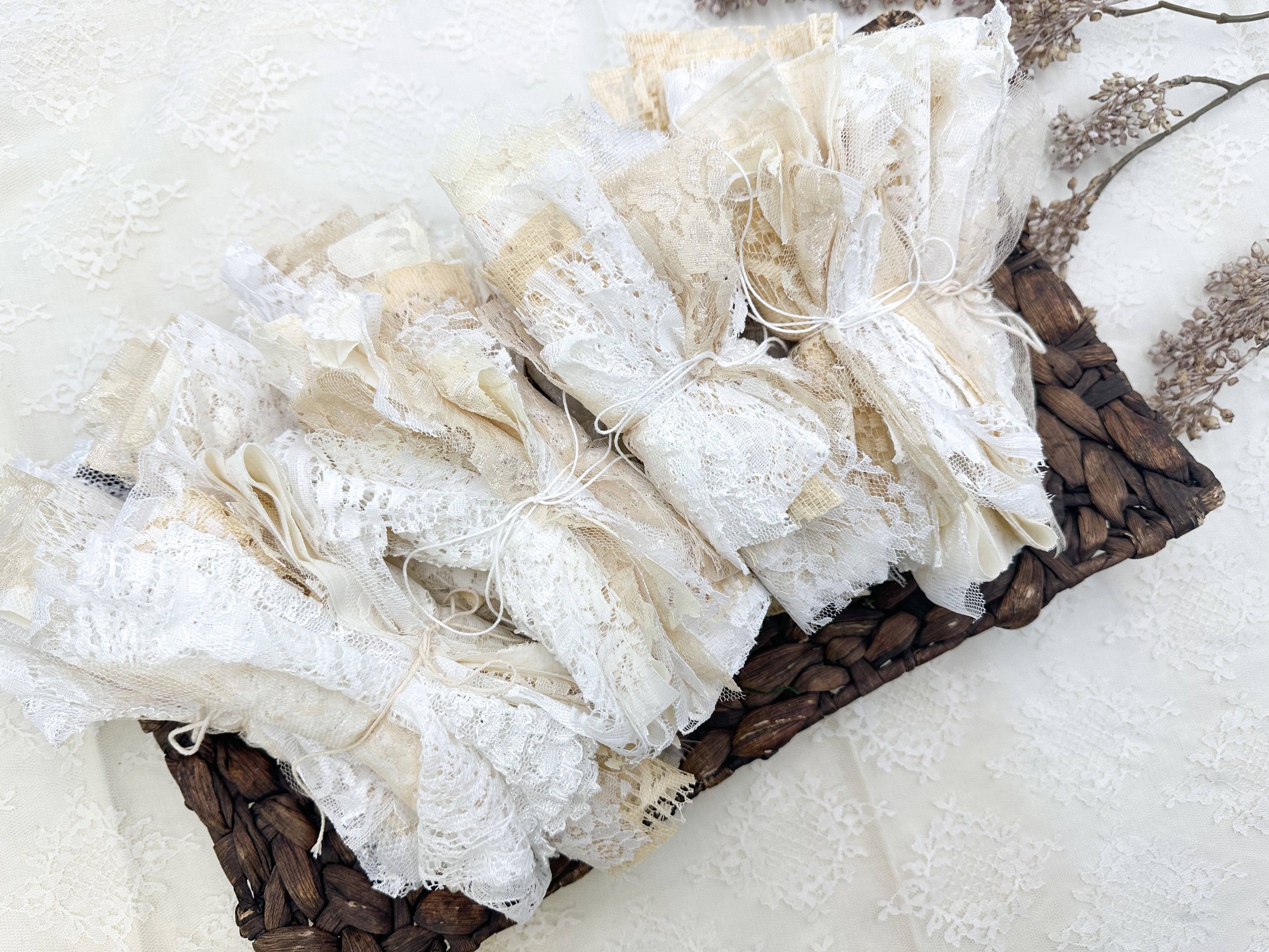 Vintage Lace Pack for Art and Textile Crafts