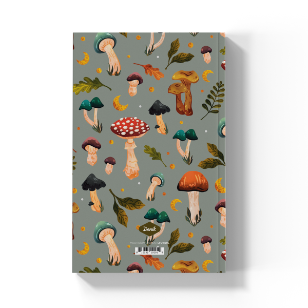 Mushroom Garden Layflat Notebook