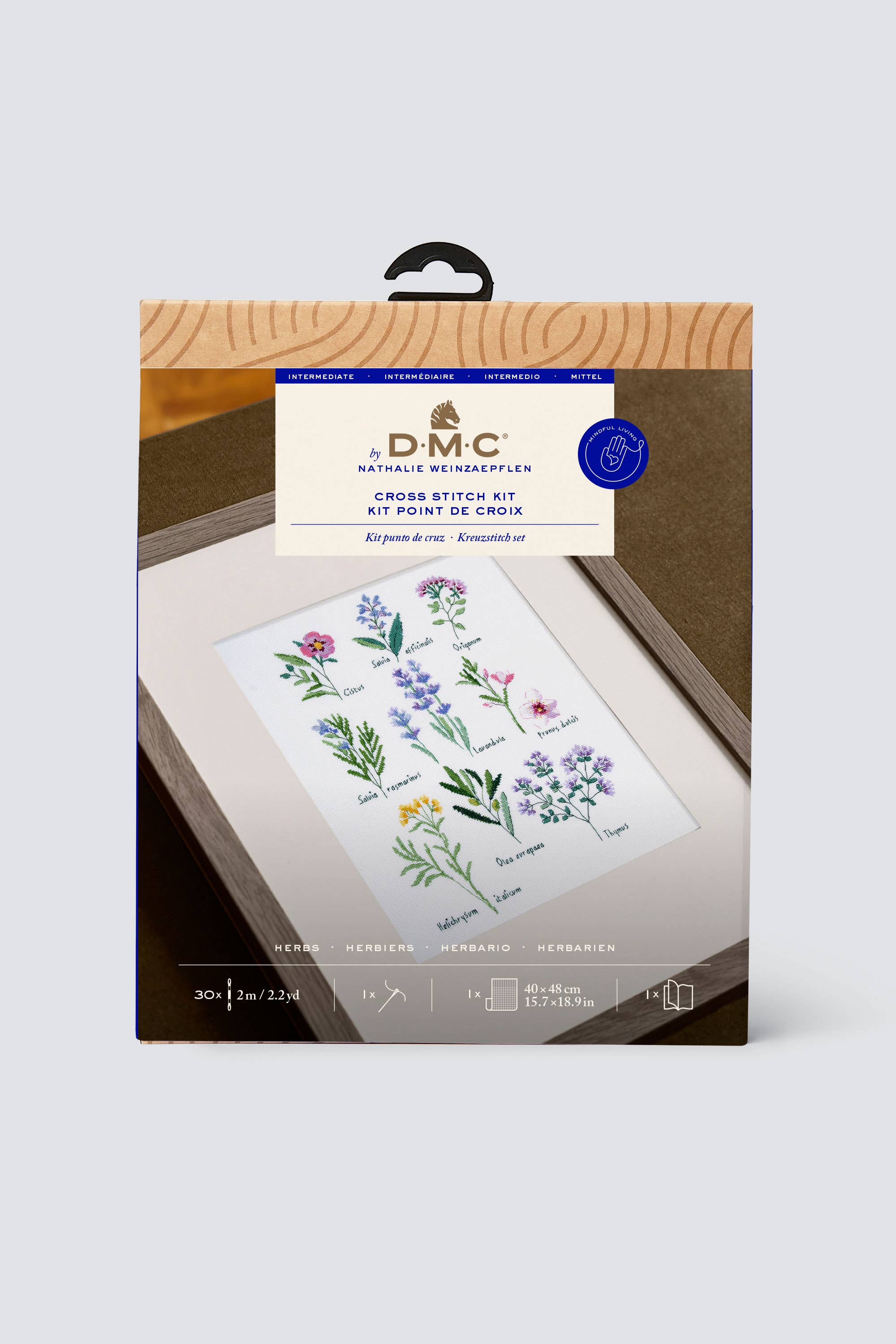 Cross Stitch Kit - Herbs