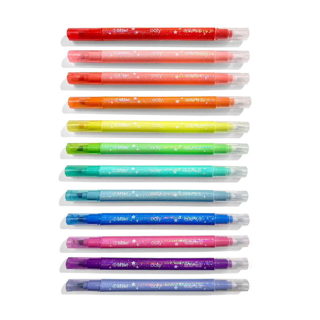 Switch-eroo!: Sparkle Color-Changing Markers
