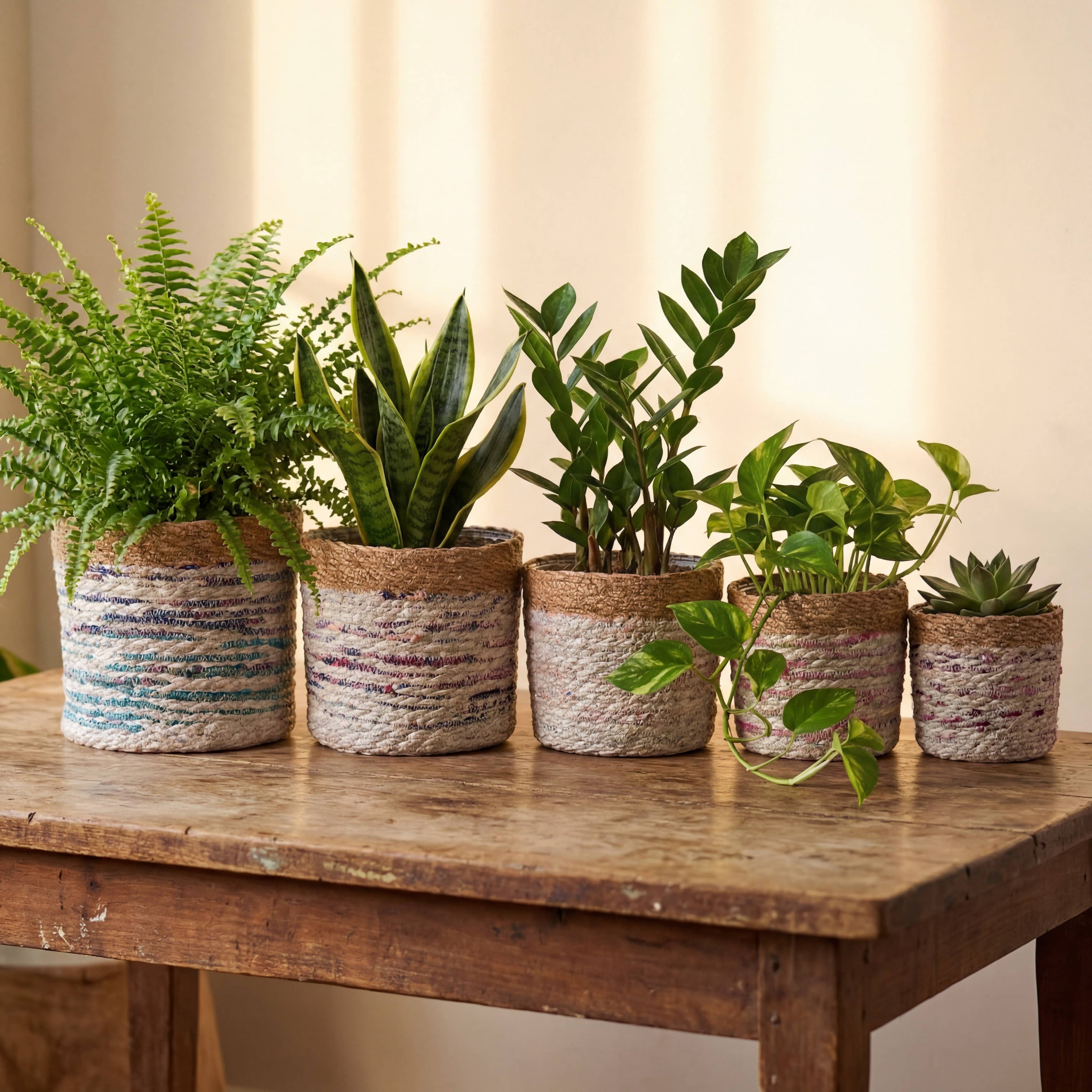 Multicolor Jute Planter