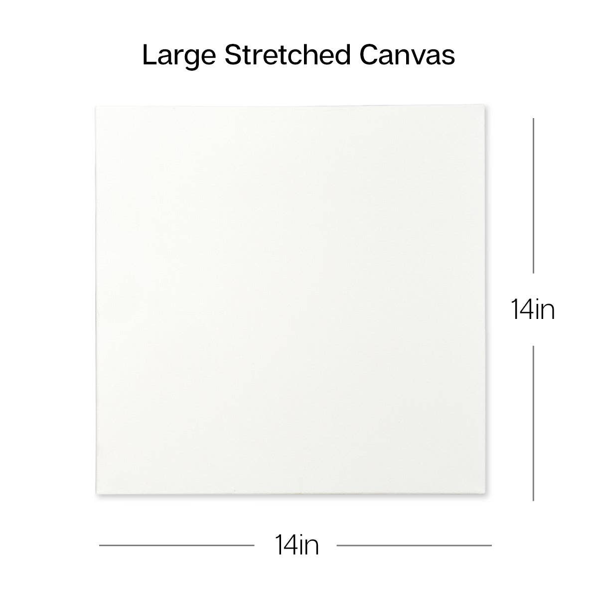 6pk Stretched Canvas Set – 14” x 14”