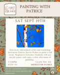 Sat Sept 19- Painting with Patrice
