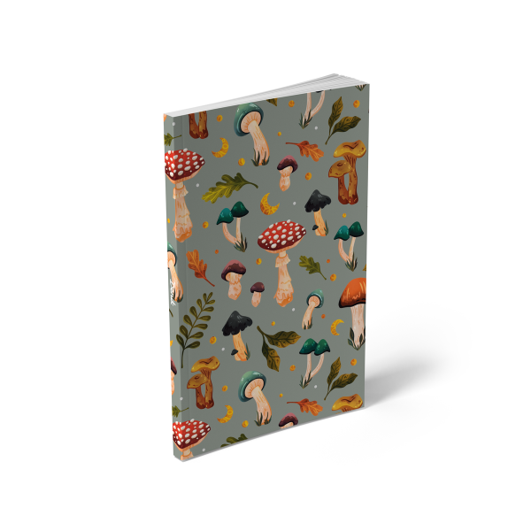 Mushroom Garden Layflat Notebook