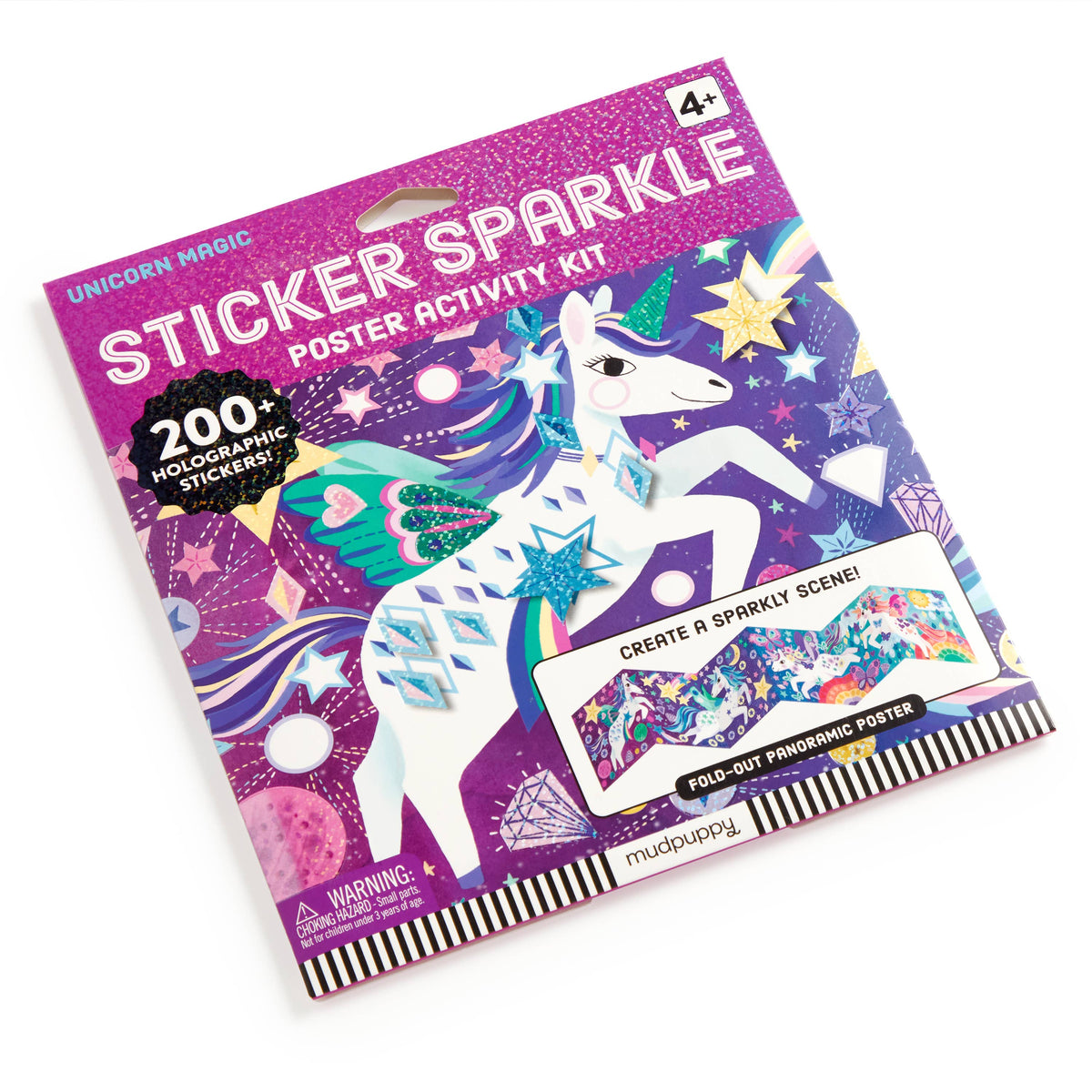 Unicorn Magic Sticker Sparkle Poster Kit