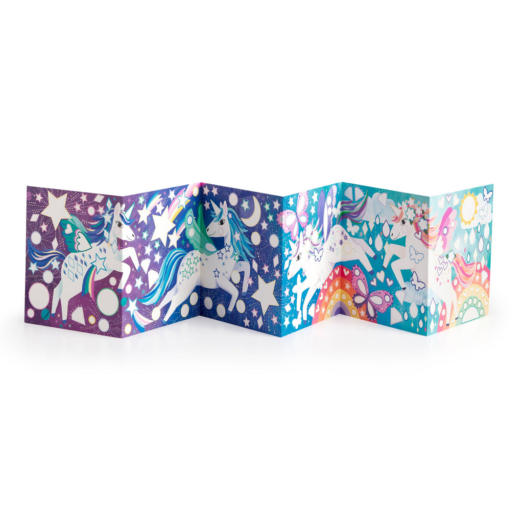 Unicorn Magic Sticker Sparkle Poster Kit