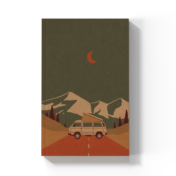 Mountain Van Layflat Notebook