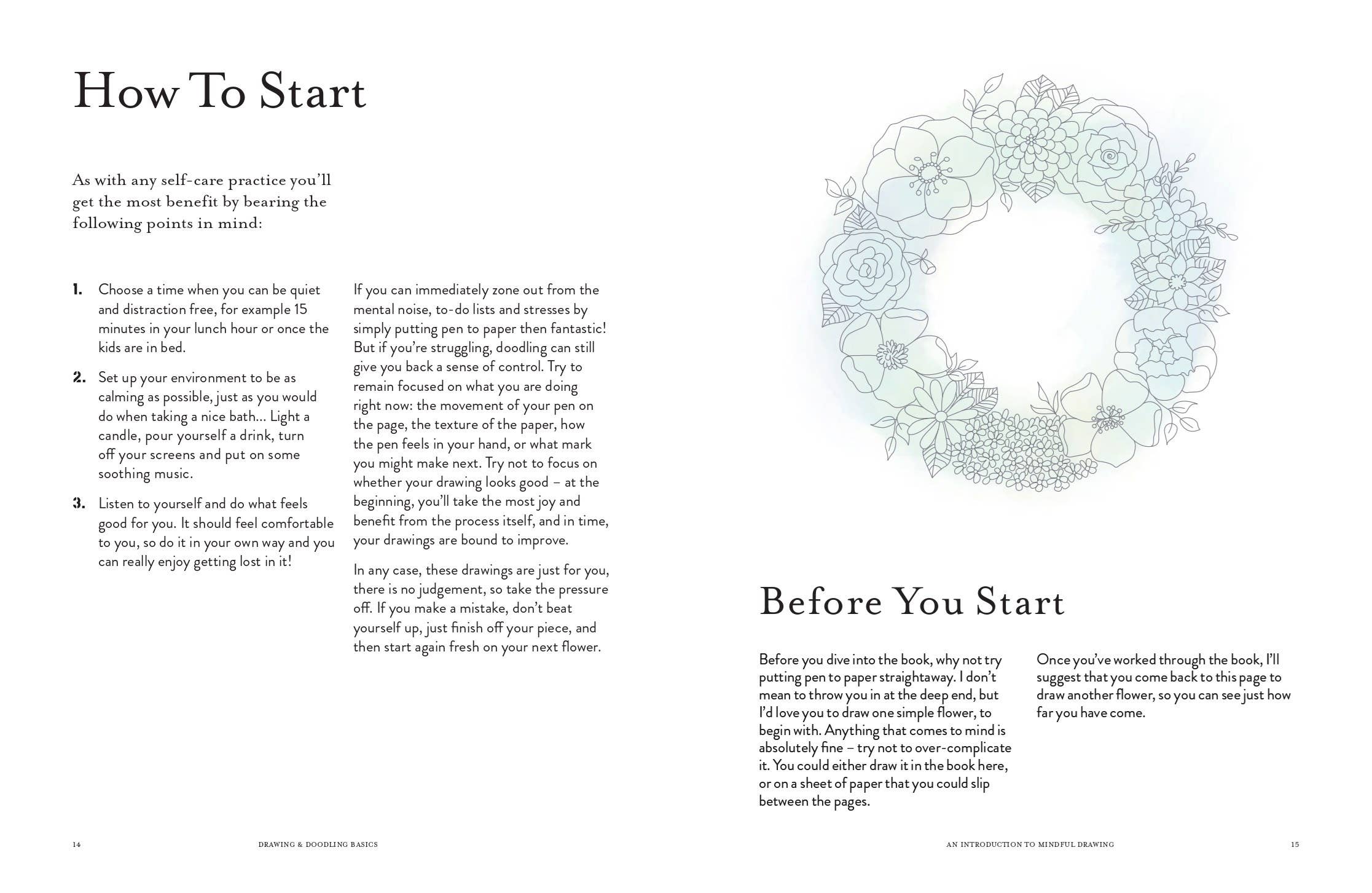 The Mindful Magic of Flower Drawing