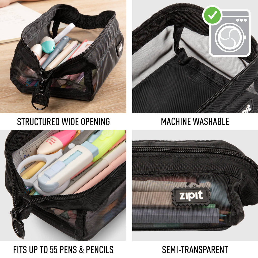 ZIPIT Lenny Mesh Pencil Case