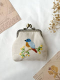 Hand Embroidered Coin Purse
