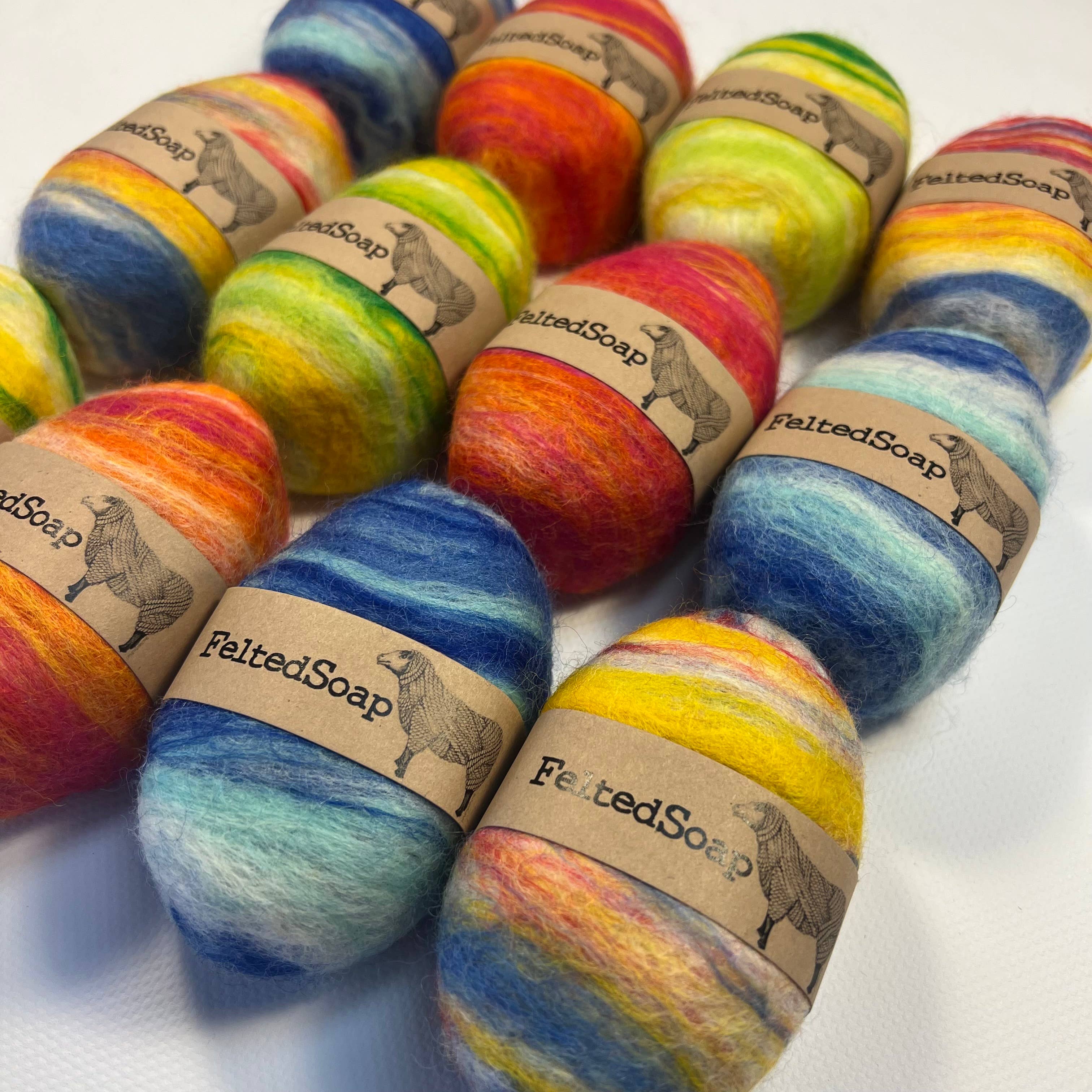 Felted Soap
