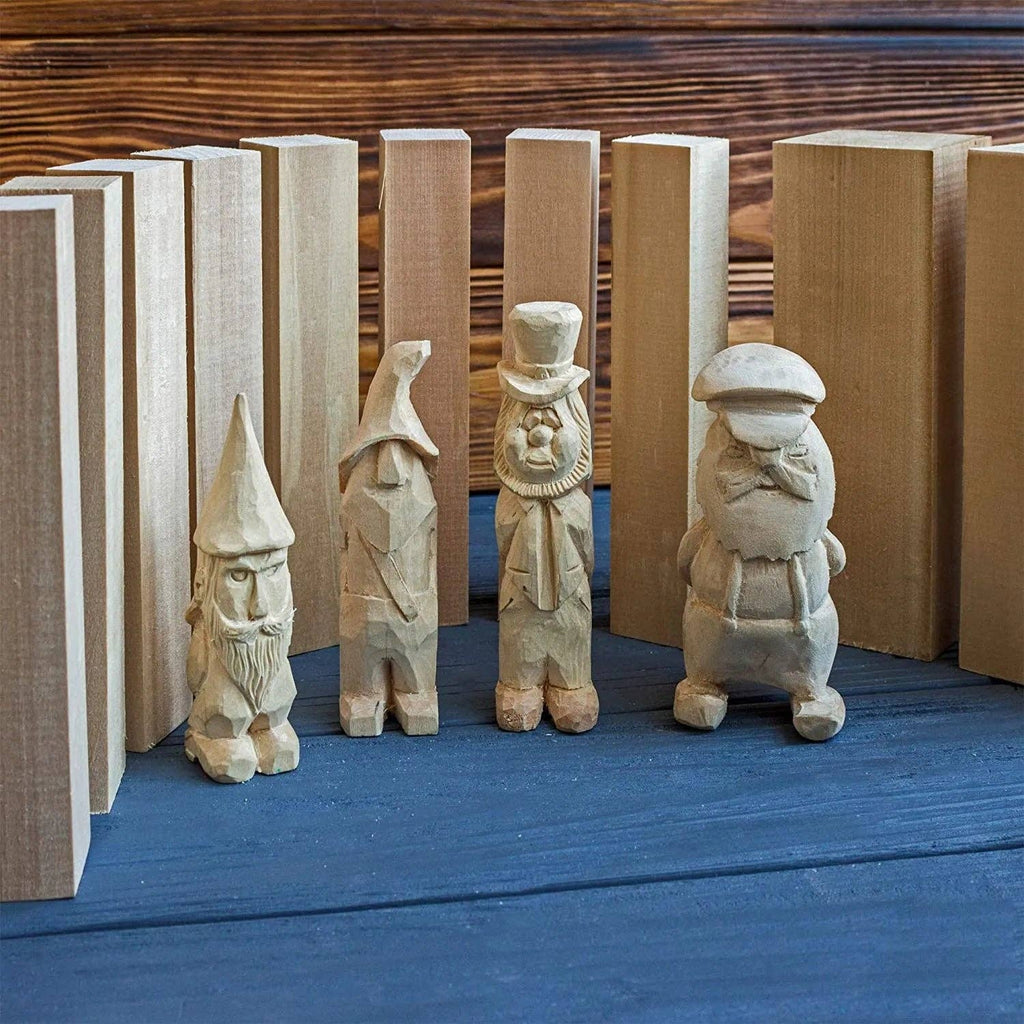 Basswood Carving Blocks 10 pcs