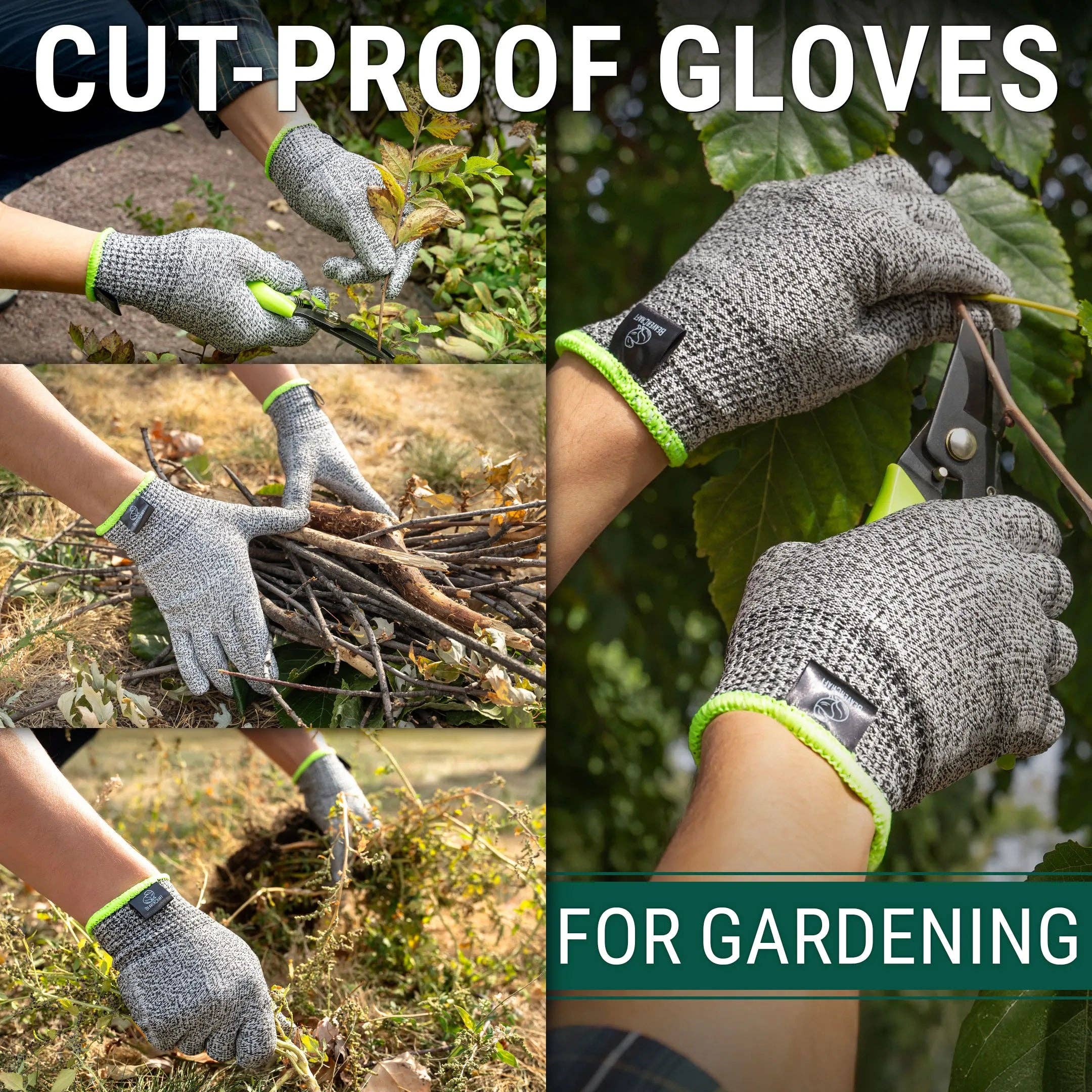Cut-Resistant Wood Carving Gloves
