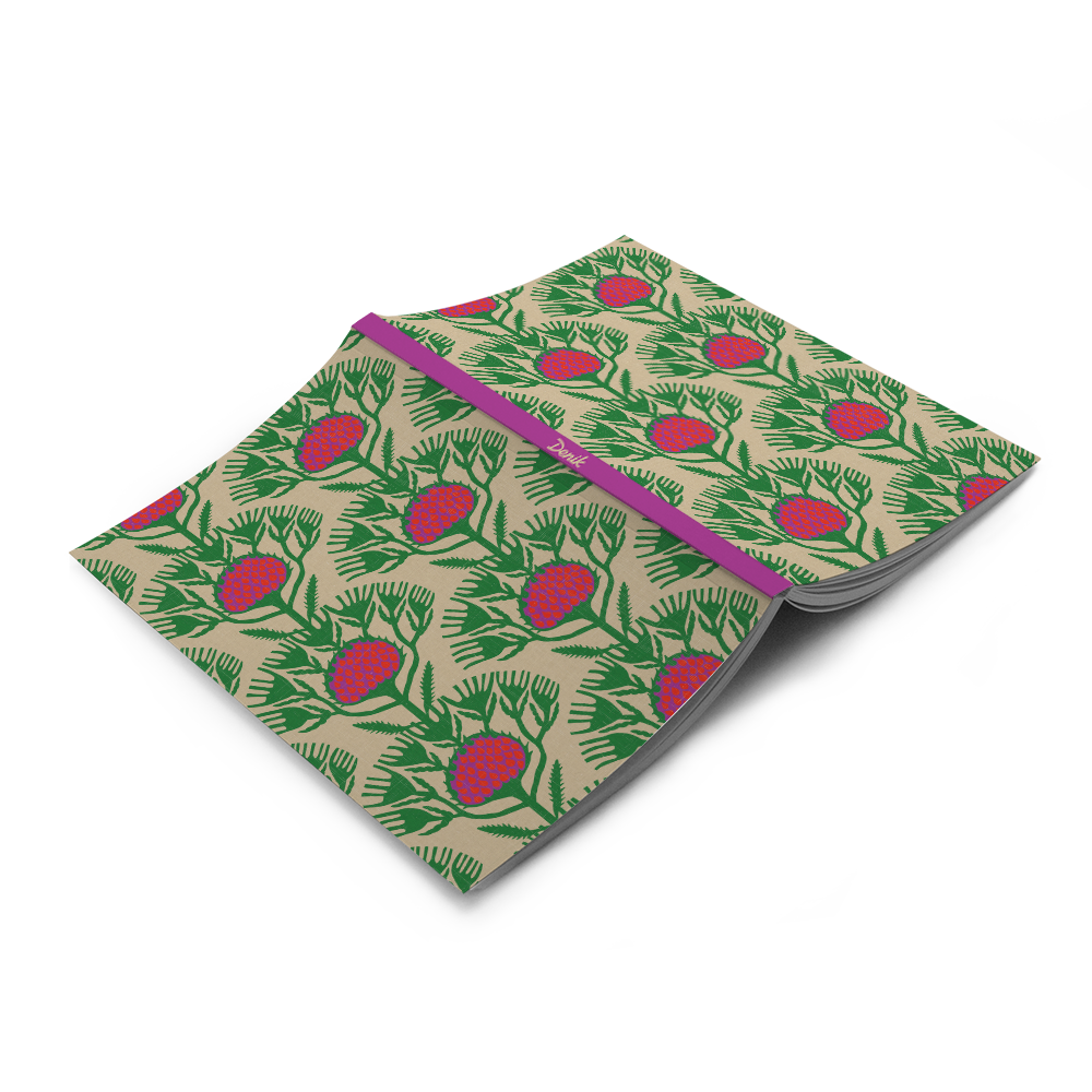 Sea Holly Soft Touch Layflat Notebook | LFC2380L
