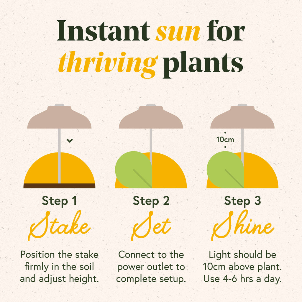 Instant Sun Extendable Grow Lamp