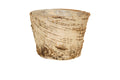 Lined Bark Planter