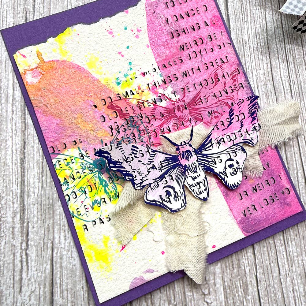 Cotton Watercolor Card Panels
