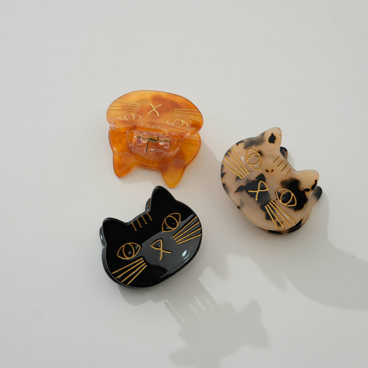 Ginger Cat Claw Clip - Small