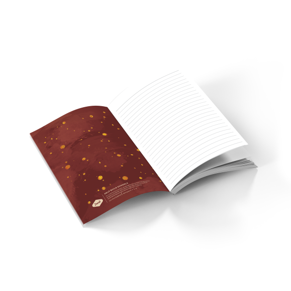 Mushroom Garden Layflat Notebook